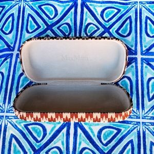 New Max Mara Logo Sun/Eyeglasses Case.